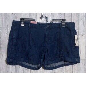 Women's Blue Denim Shorts